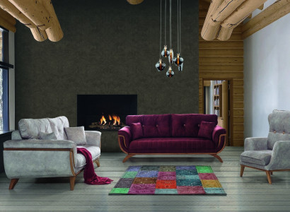 Sofa Set 331 Seat Living Room Fabric Sofas Upholstered Couches Design Sofa Suite